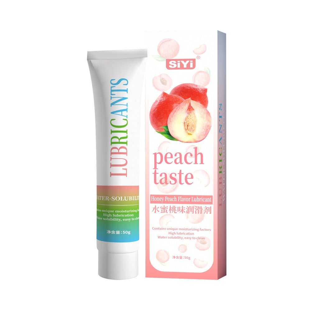 Lubricante Comestible sabor Durazno Siyi