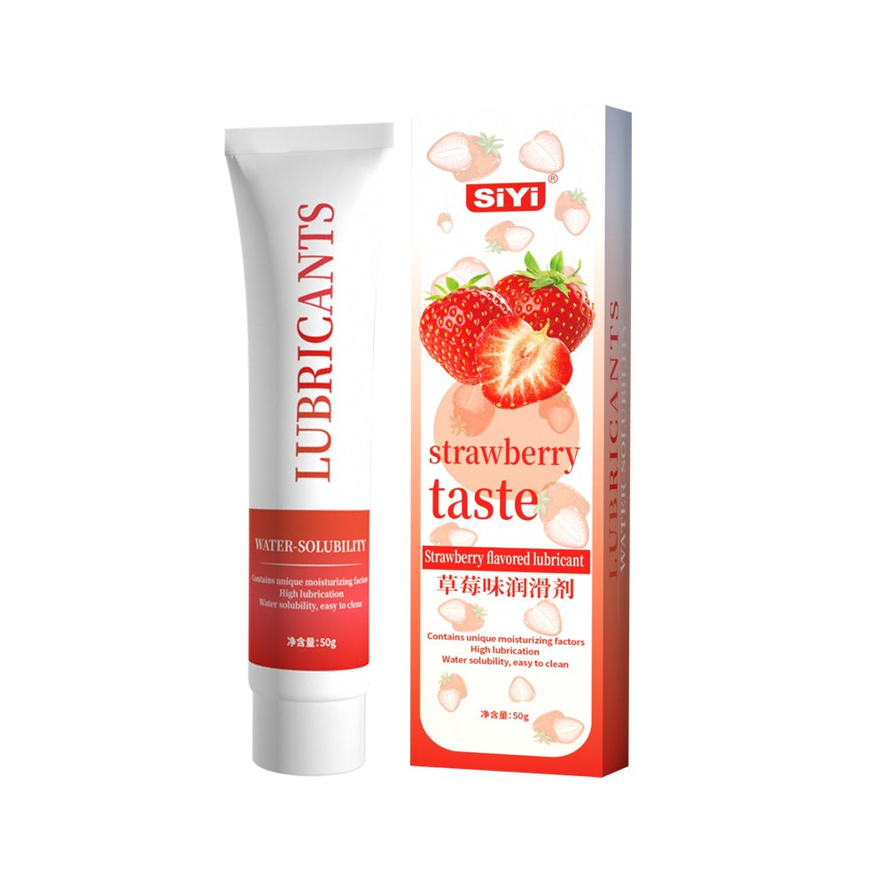 Lubricante Comestible sabor Fresa Siyi