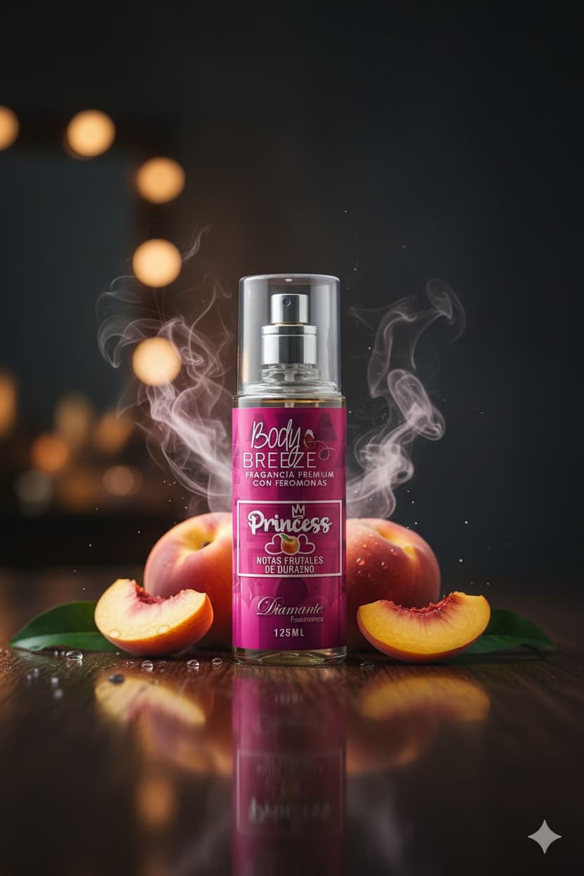 body breeze con feromonas aroma frutal