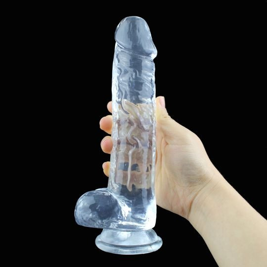 Dildo transparente 16cm