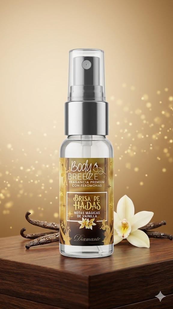 body breeze con feromonas aroma vainilla (bolsillo)