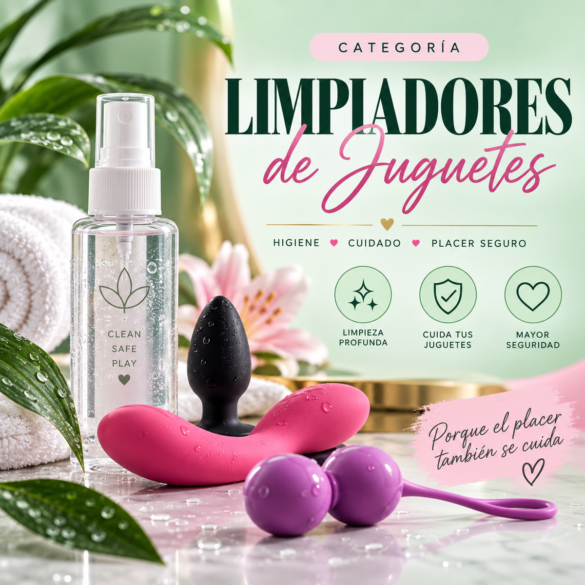 Limpiadores de Juguetería
