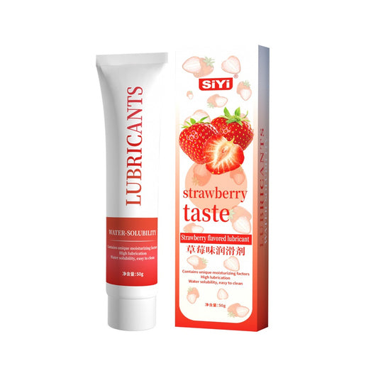 Lubricante Comestible sabor Fresa Siyi