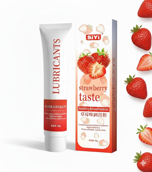 Lubricante Comestible sabor Fresa Siyi