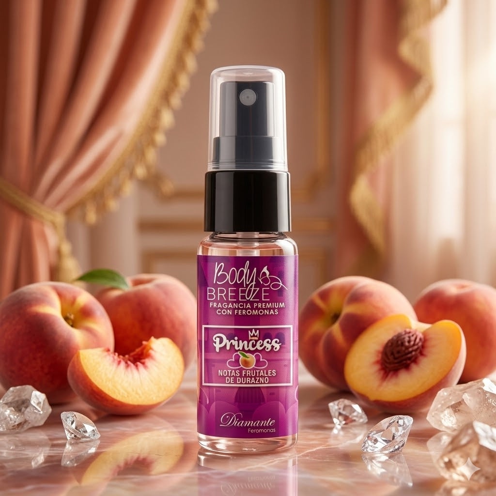 body breeze con feromonas aroma durazno (bolsillo)