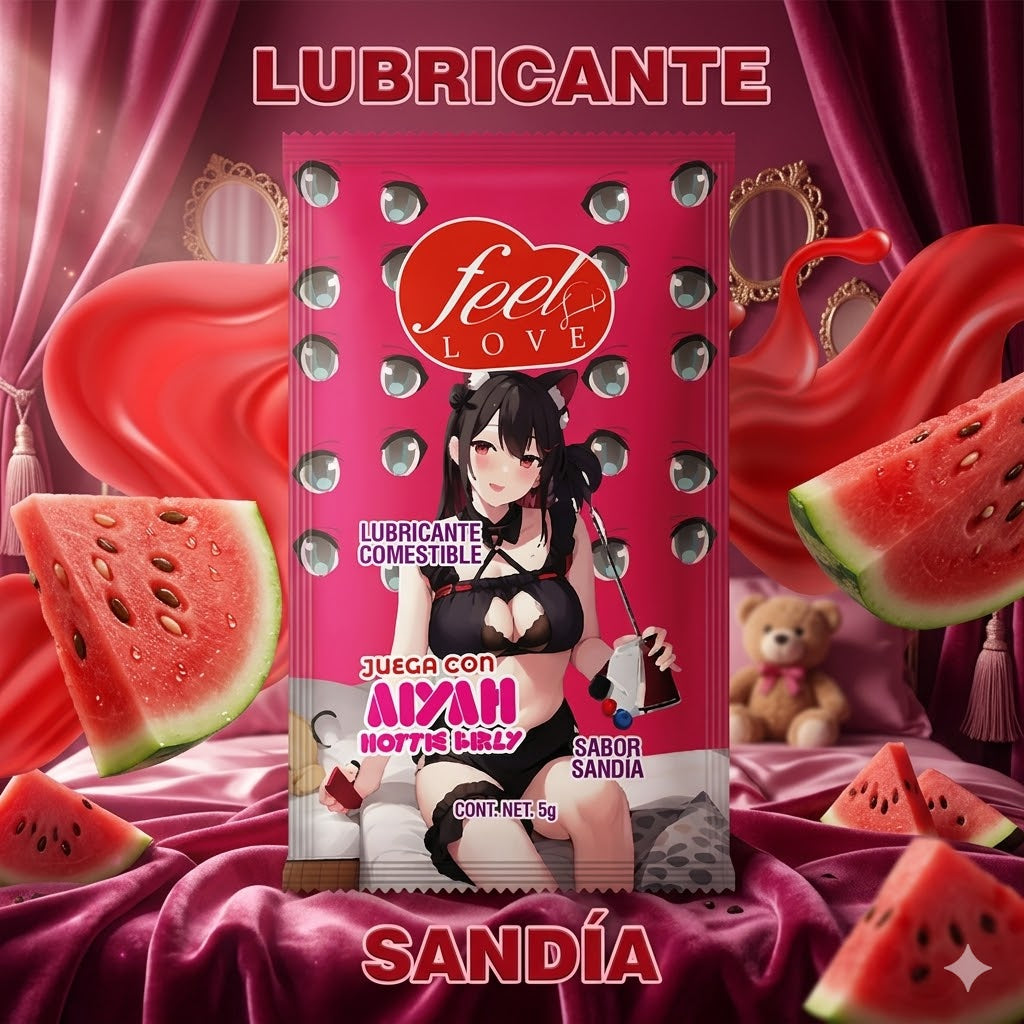 lubricante de bolsillo sandia