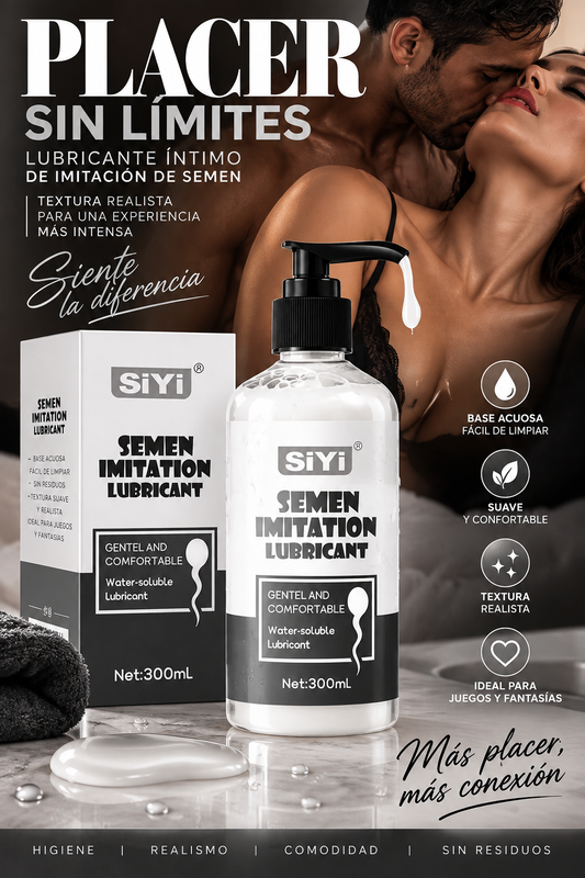 Lubricante anal Siyi imitación semen