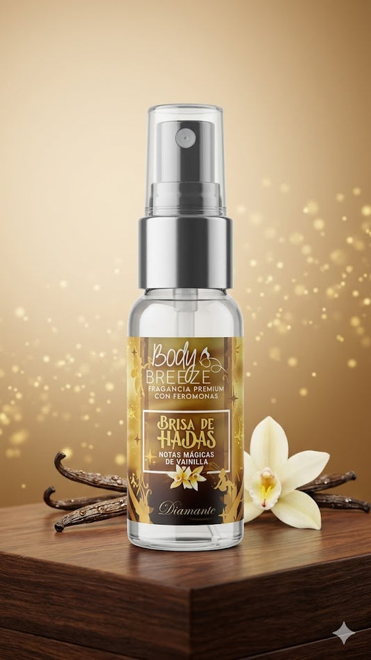 body breeze con feromonas aroma  vainilla (bolsillo)